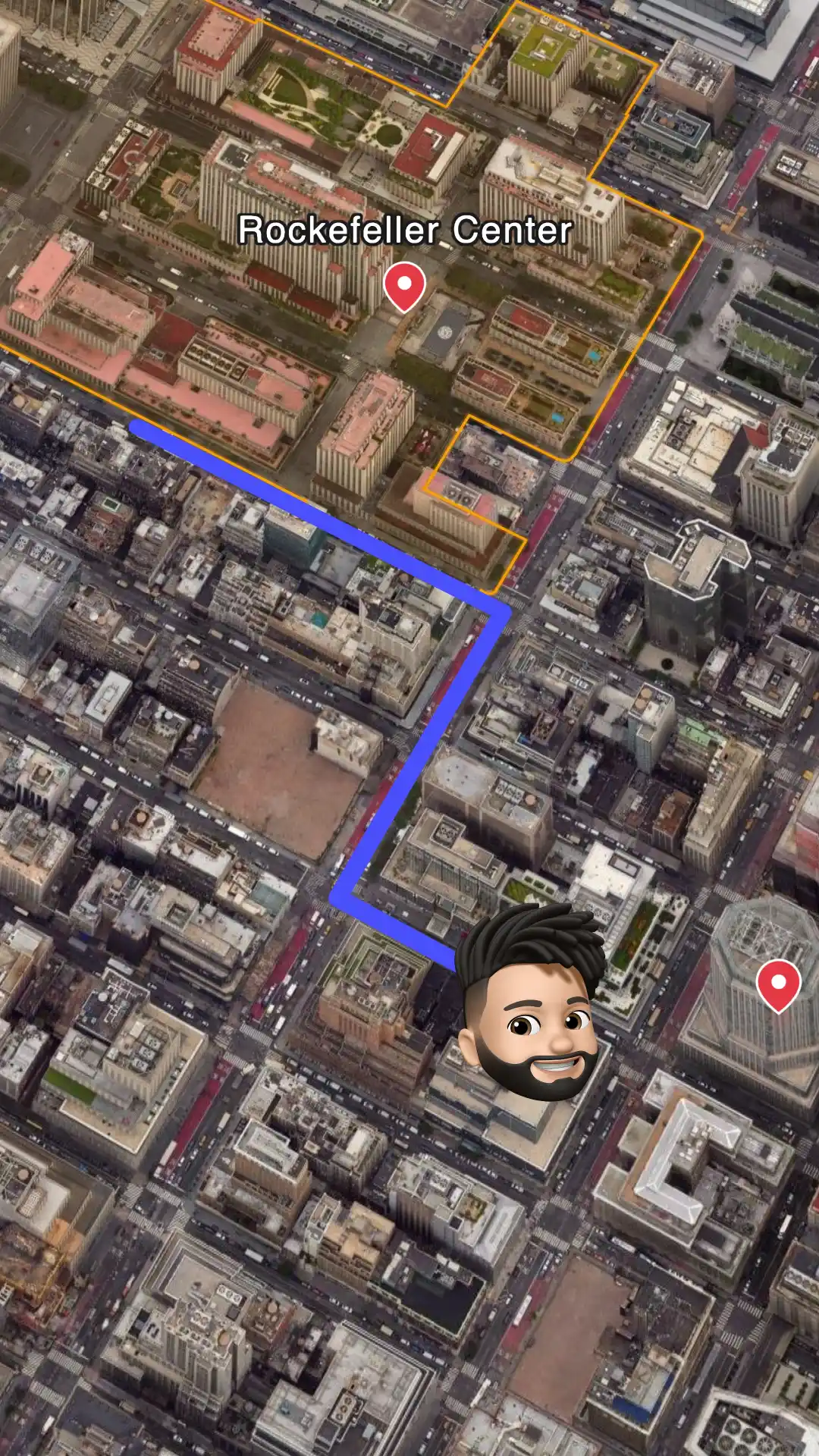 Map animation example in NYC